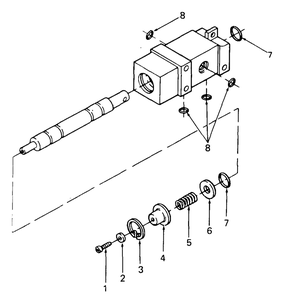 Part Location Diagram of 759-3512 MTD KIT-VALVE REBUILD